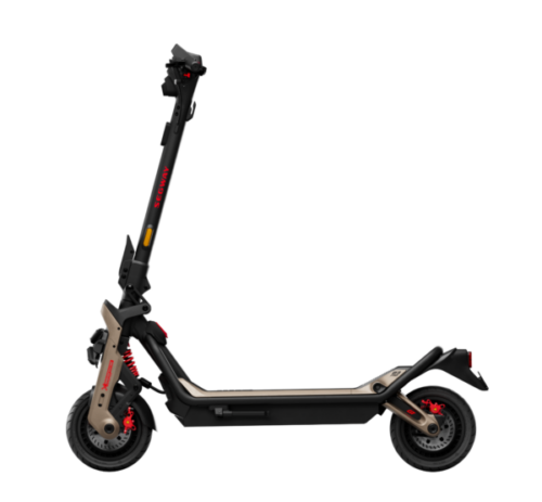 a black and tan scooter GT3 Pro segway